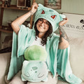Immagine del prodotto Pokemon - Coperta con cappuccio Bulbasaur