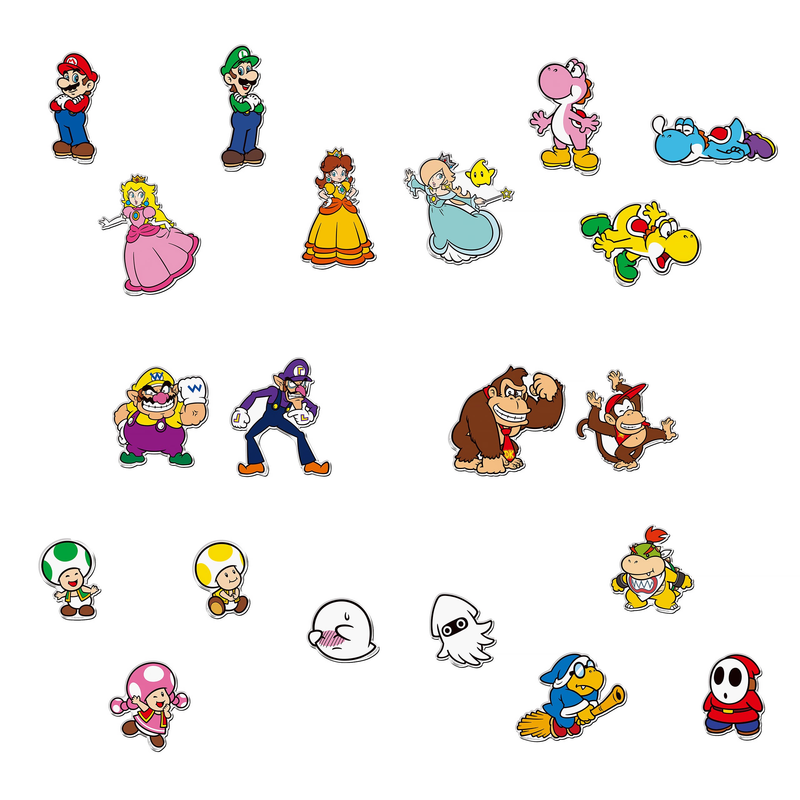 Immagine del prodotto Super Mario - Set di magneti dei personaggi Vol. 2