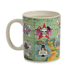 Immagine del prodotto One Piece - Tazza a Effetto Termico Mappa South Blue