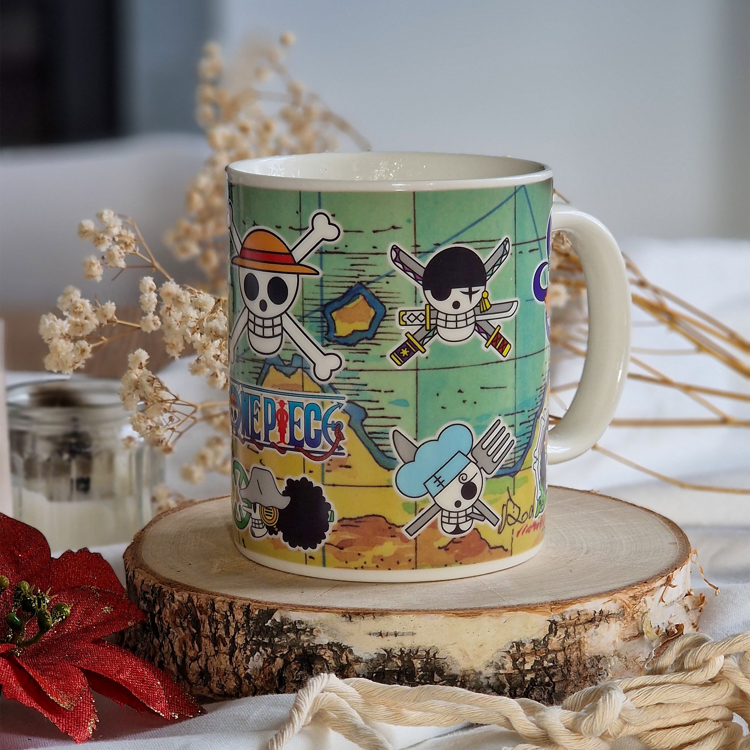 Immagine del prodotto One Piece - Tazza a Effetto Termico Mappa South Blue