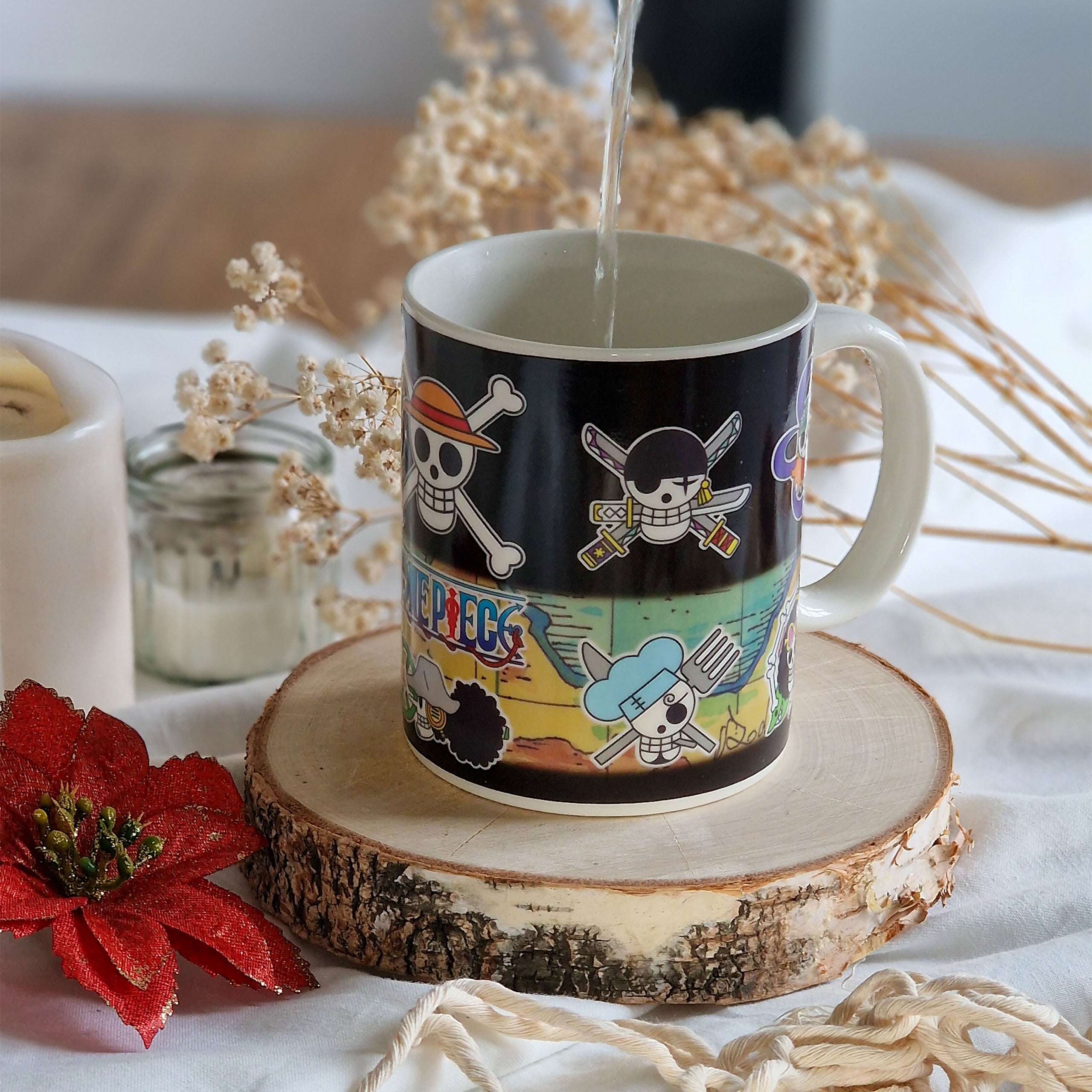 Immagine del prodotto One Piece - Tazza a Effetto Termico Mappa South Blue