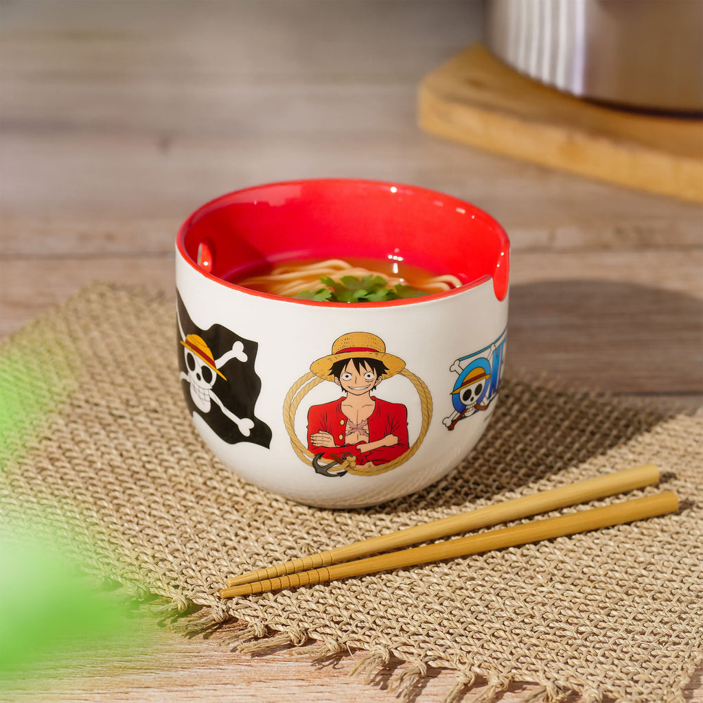 Immagine del prodotto One Piece - Ciotola da Ramen Monkey D. Luffy con Bacchette