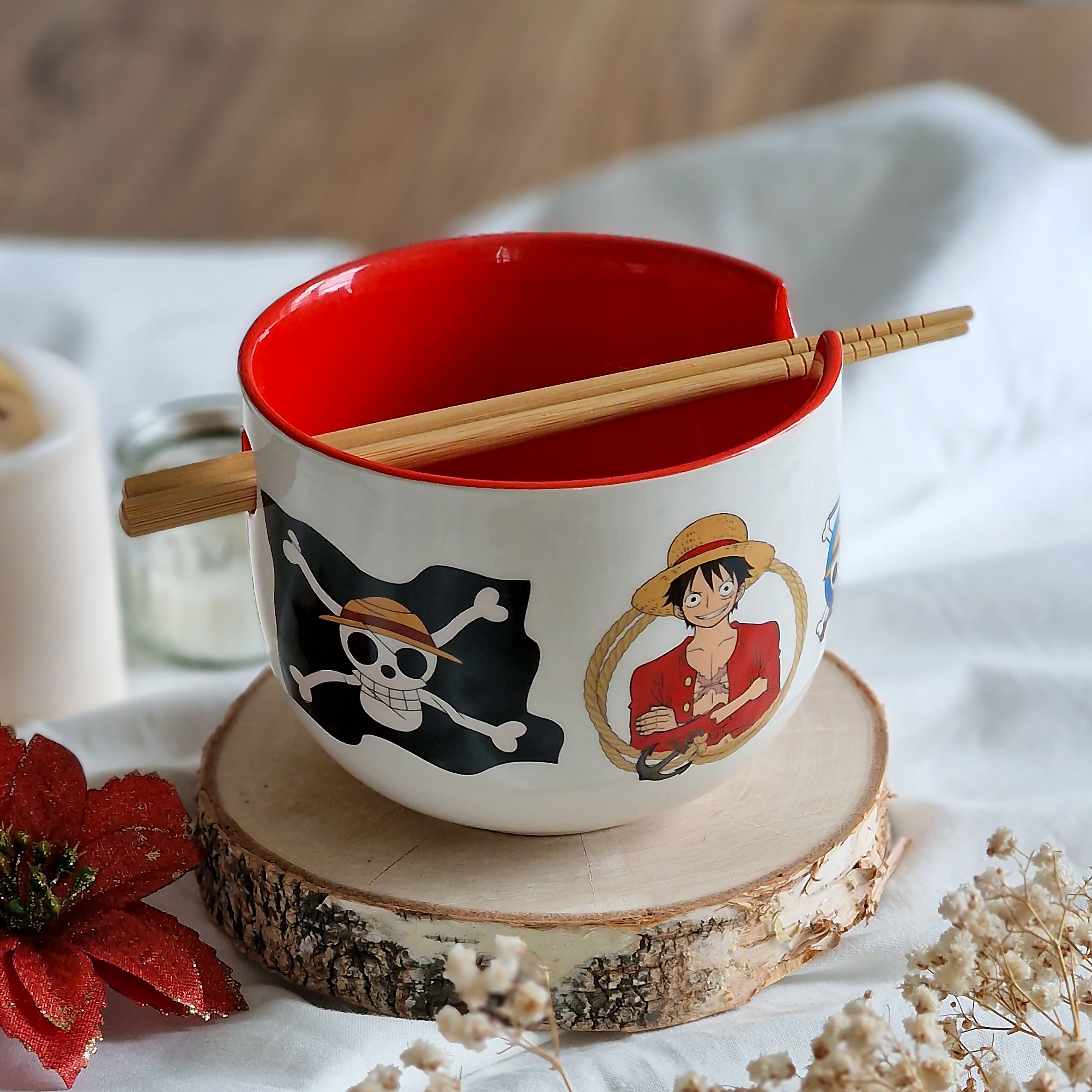 Immagine del prodotto One Piece - Ciotola da Ramen Monkey D. Luffy con Bacchette