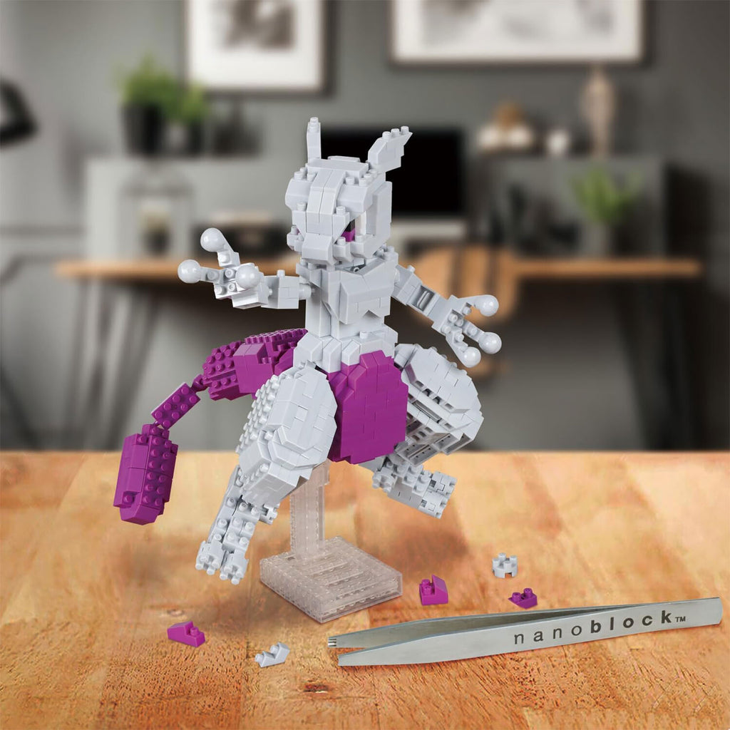 Product image Pokemon - Mewtwo nanoblock Mini Construction Figure deluxe