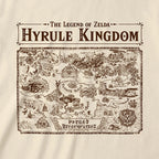 Product image Zelda - Map of Hyrule T-Shirt beige