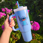 Immagine del prodotto Bicchiere Stitch To Go con cannucce - Lilo & Stitch