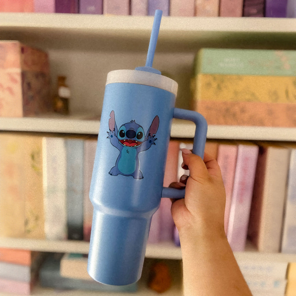 Immagine del prodotto Bicchiere Stitch To Go con cannucce - Lilo & Stitch
