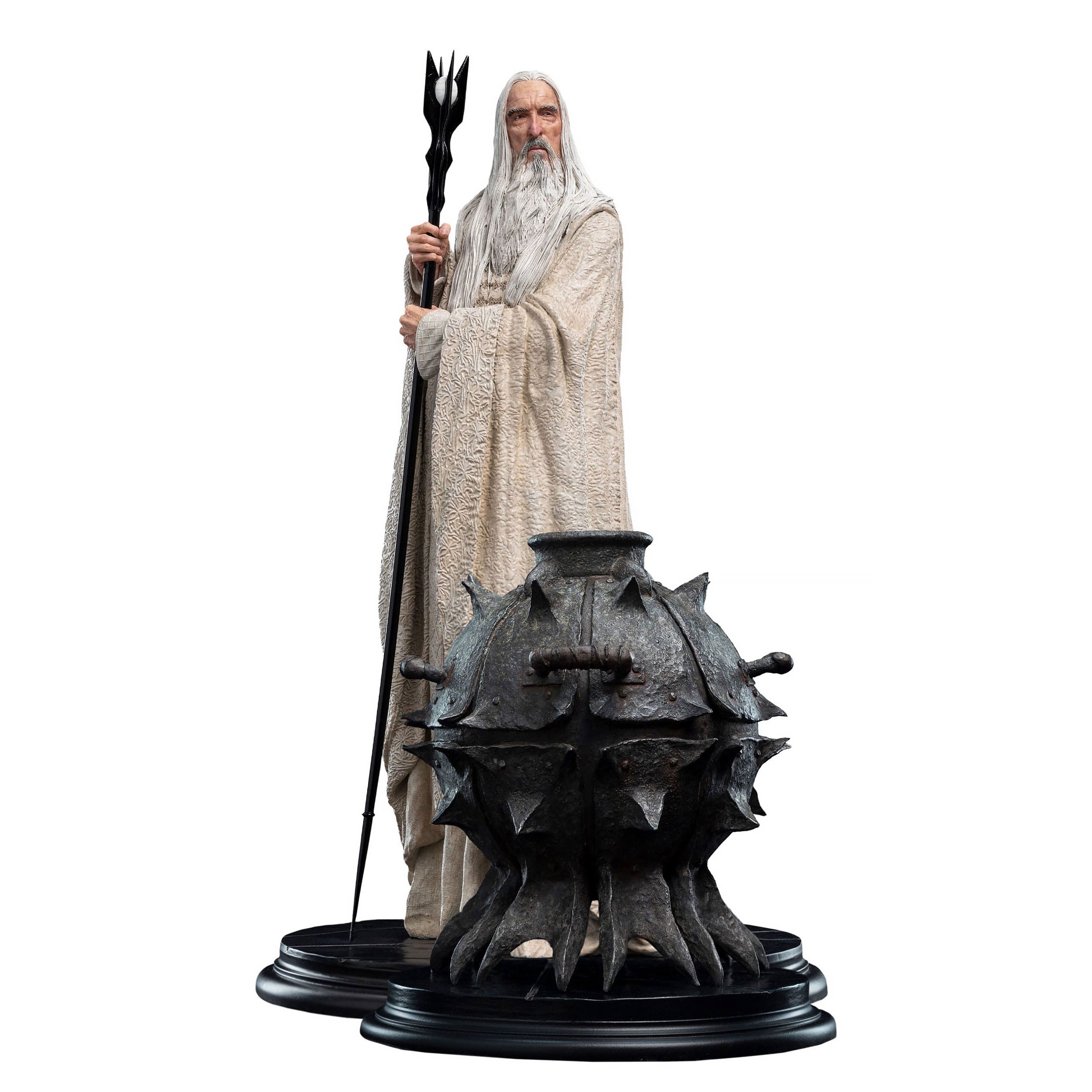 Product image The Lord of the Rings - Saruman Statue with Fire of Orthanc Classic Series