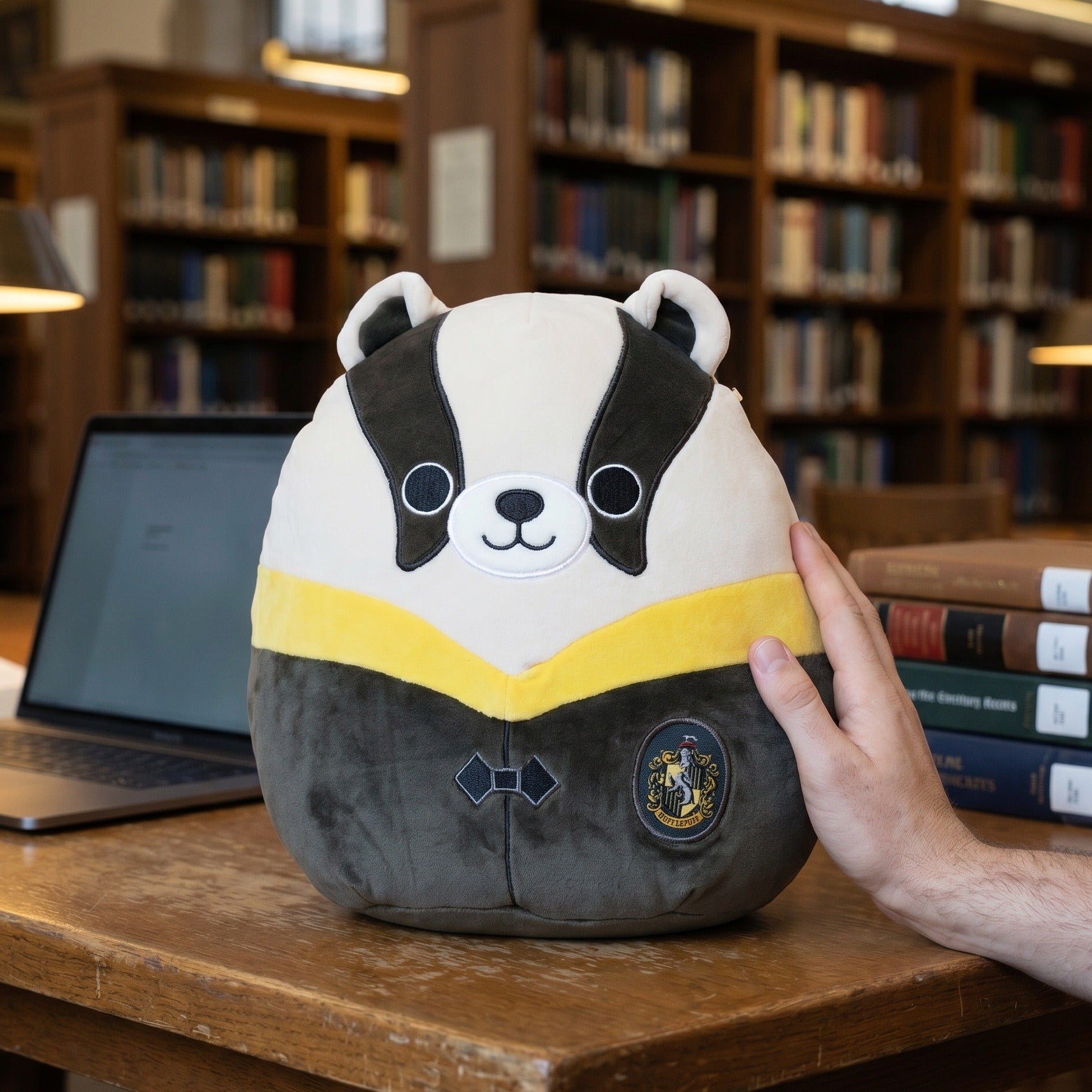 Immagine del prodotto Harry Potter - Tasso Tassorosso in Roba Figura di Peluche Squishmallows