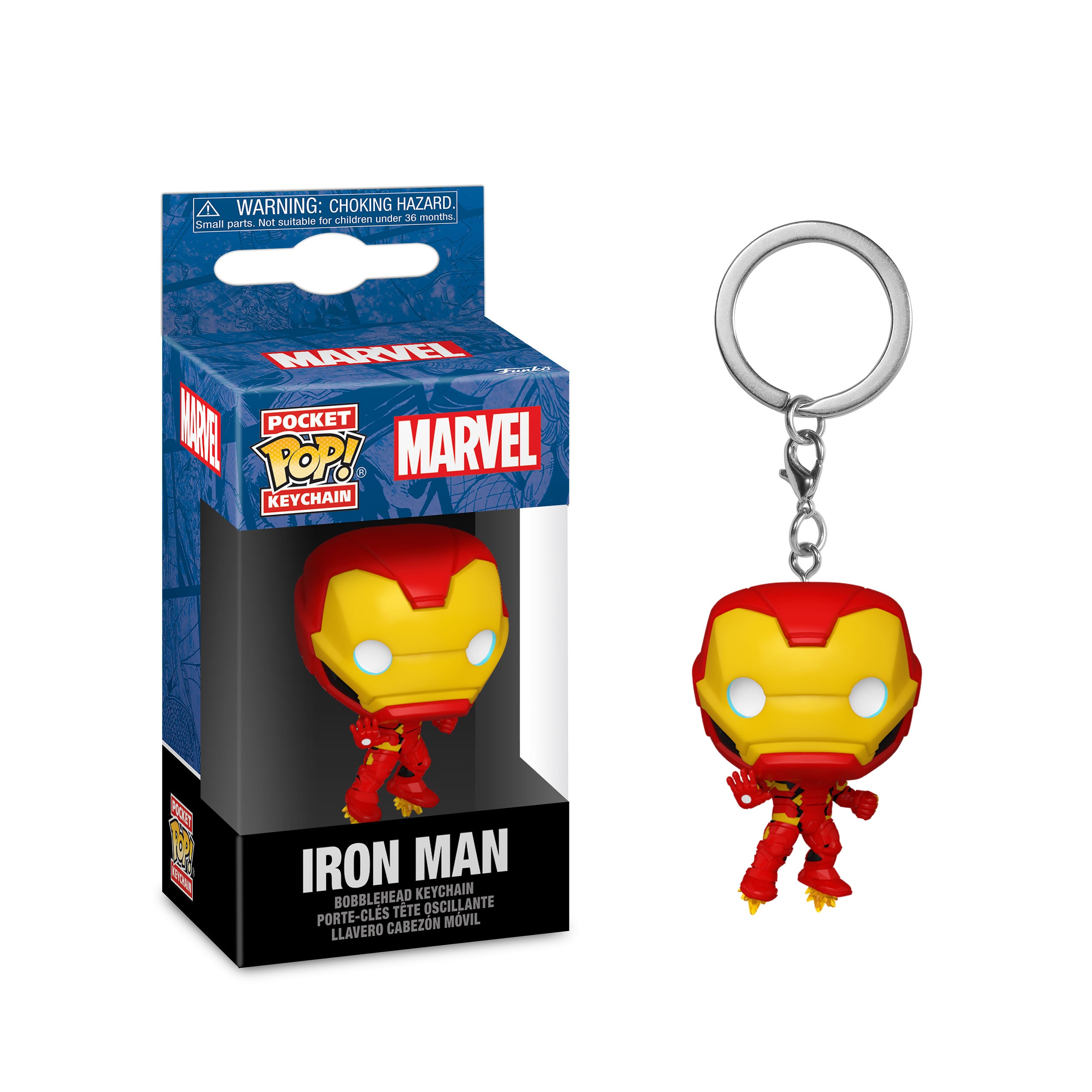 Immagine del prodotto Iron Man - Marvel New Classics portachiavi Funko Pop