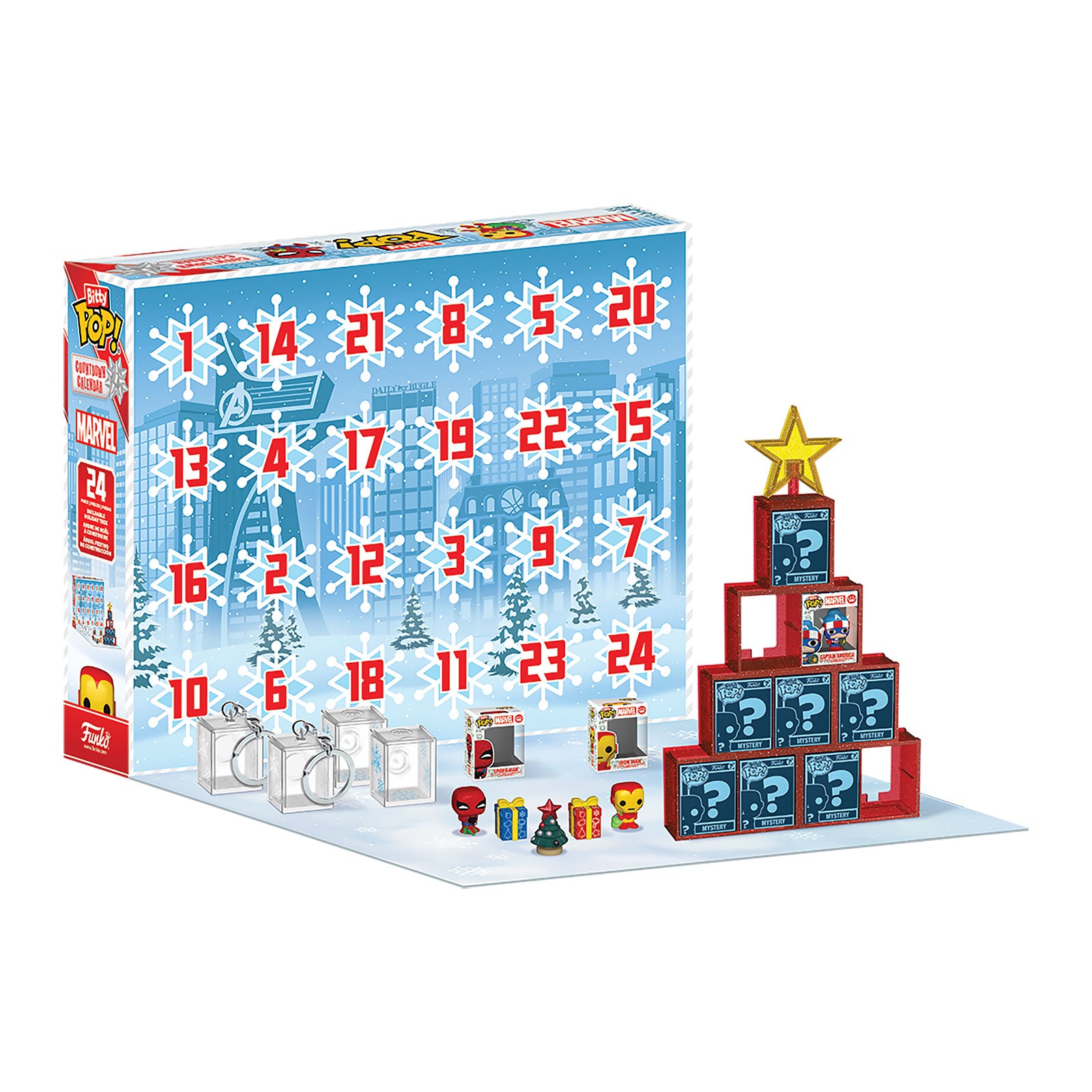 Immagine del prodotto Marvel Comics - Calendario dell’Avvento Bitty Pop Funko