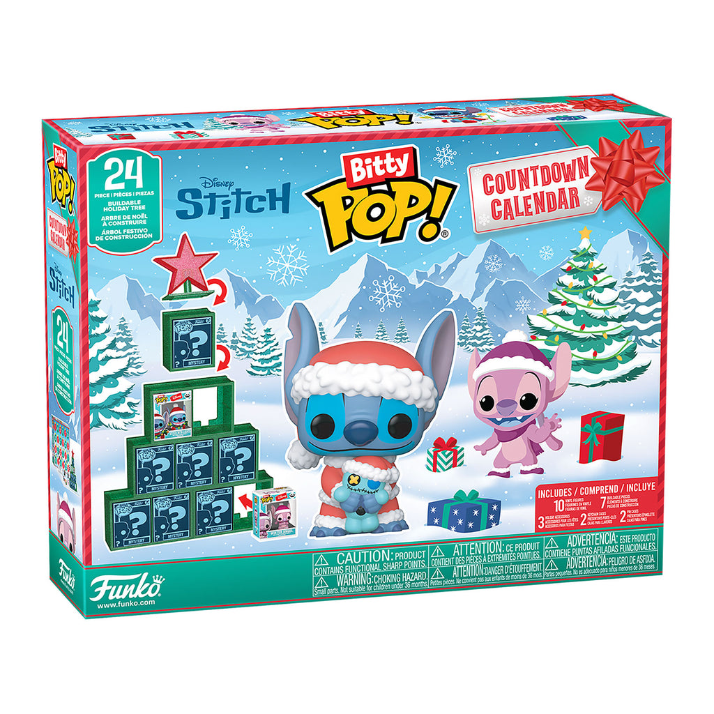Immagine del prodotto Calendario dell’Avvento Stitch Holiday Bitty Pop Funko - Lilo & Stitch
