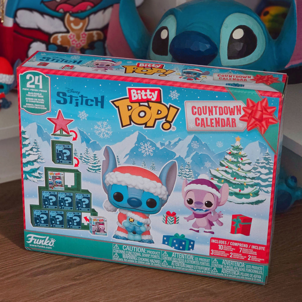 Immagine del prodotto Calendario dell’Avvento Stitch Holiday Bitty Pop Funko - Lilo & Stitch