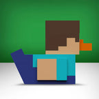 Immagine del prodotto Minecraft - Steve TUBBZ Anatra Decorativa 9cm