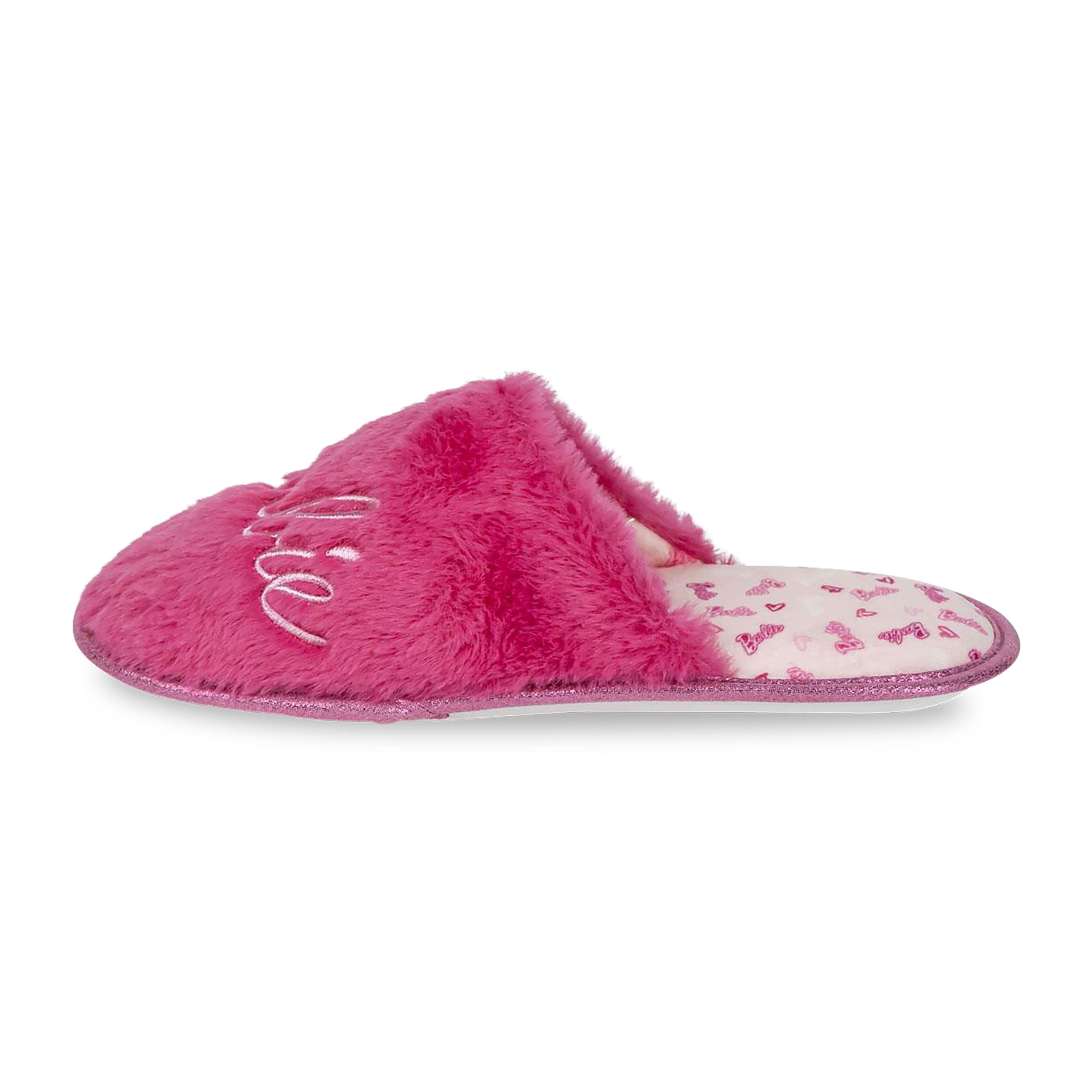 Immagine del prodotto Barbie - Pantofole in peluche con logo
