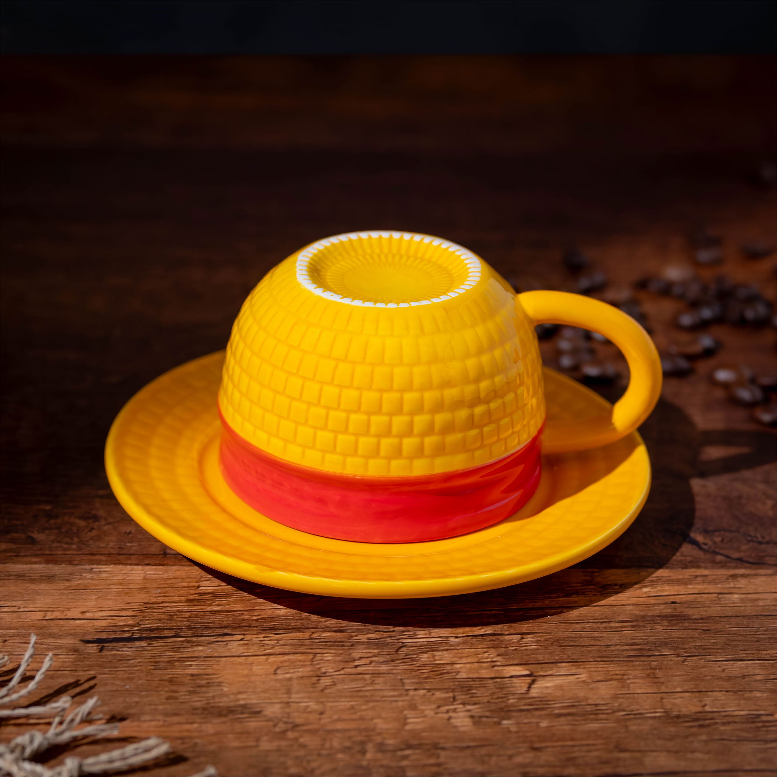 Immagine del prodotto Tazza Cappello di Paglia di Luffy con Piattino - One Piece