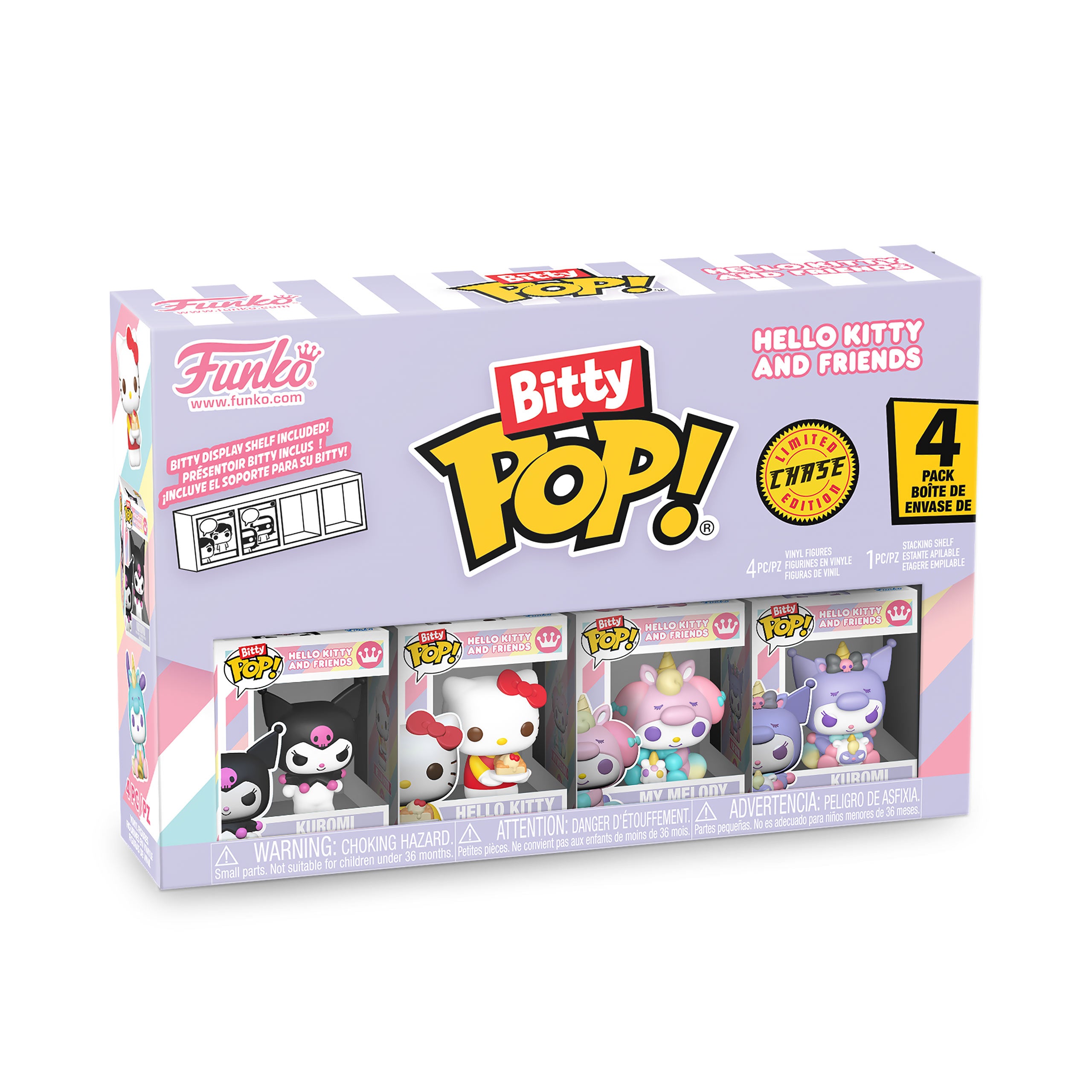 Immagine del prodotto Sanrio - Hello Kitty e Amici Funko Bitty Pop Set di 4 Figure Serie 3