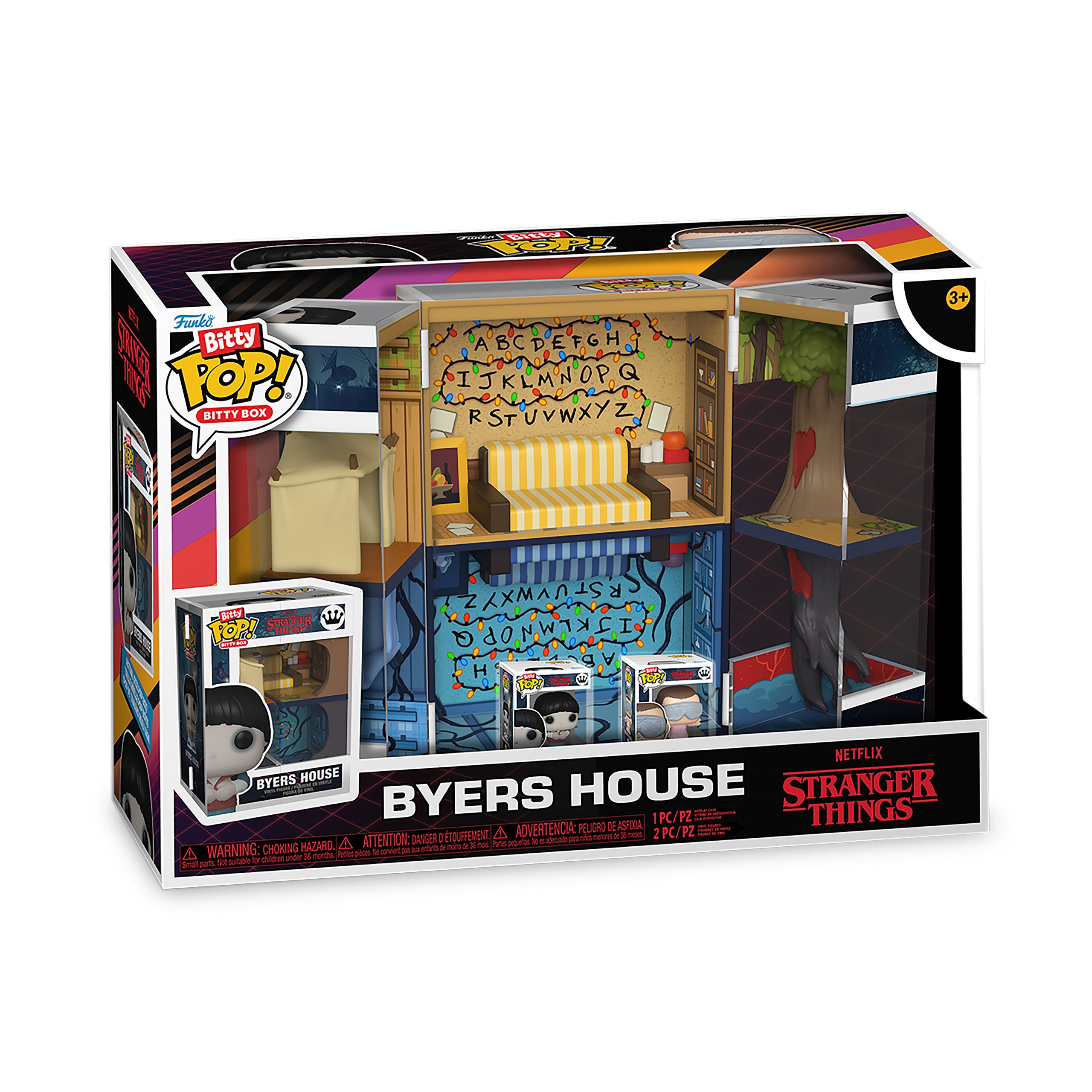 Immagine del prodotto Stranger Things - Espositore Funko Bitty Pop Casa dei Byers con 2 Figure