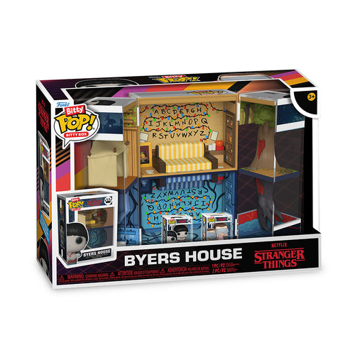 Immagine del prodotto Stranger Things - Espositore Funko Bitty Pop Casa dei Byers con 2 Figure