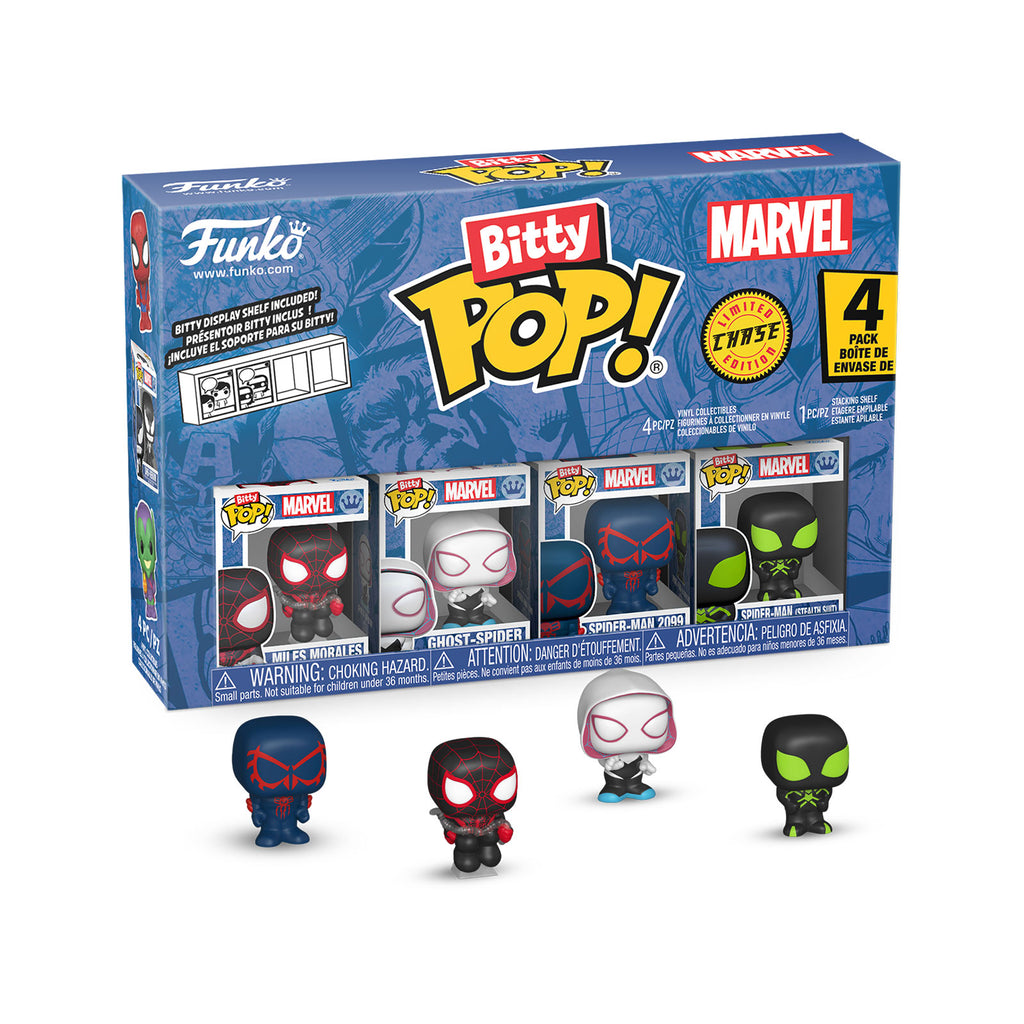Immagine del prodotto Marvel - Spider-Man Funko Bitty Pop Set di 4 Figure Serie 2