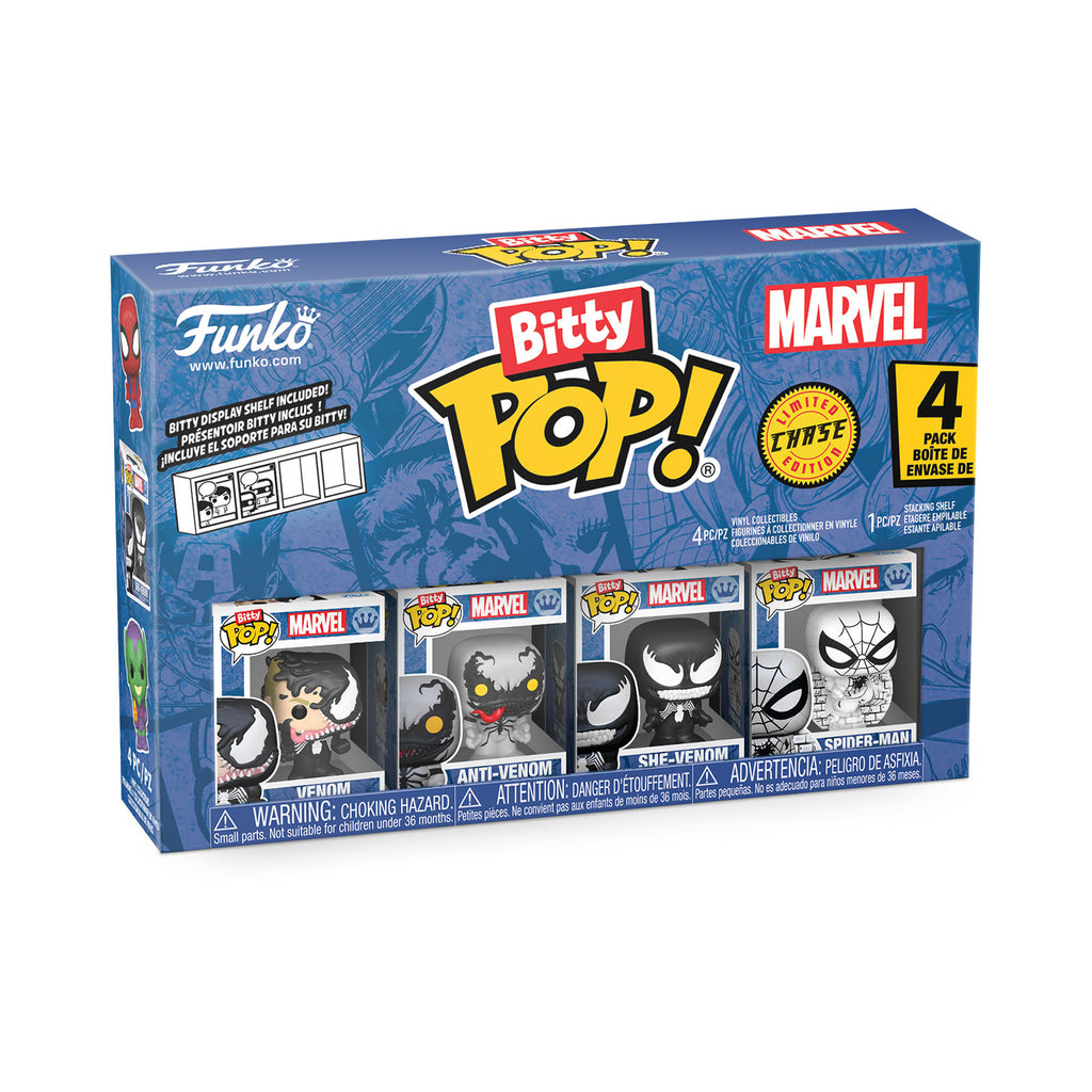 Immagine del prodotto Marvel - Spider-Man Funko Bitty Pop Set di 4 Figure Serie 3