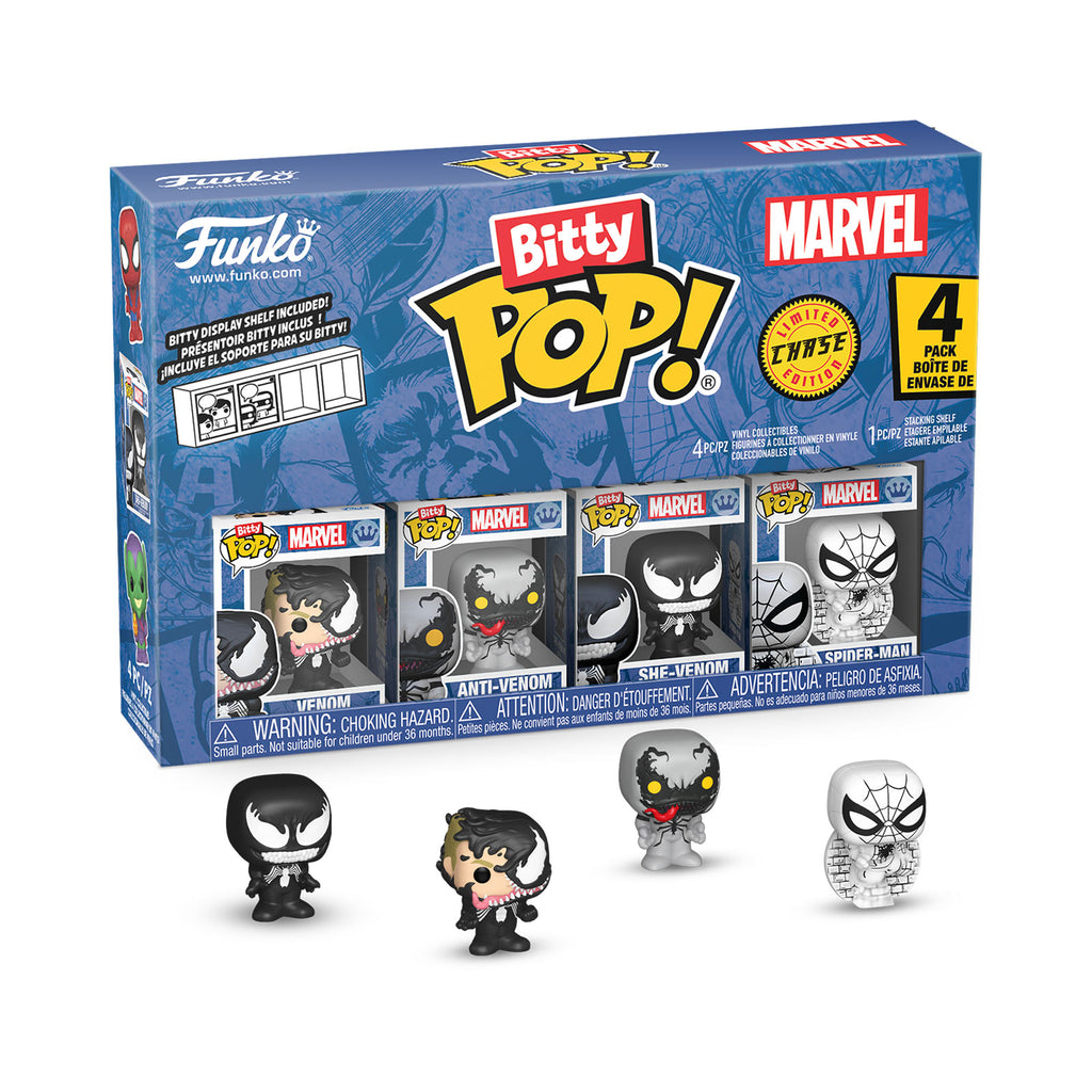 Immagine del prodotto Marvel - Spider-Man Funko Bitty Pop Set di 4 Figure Serie 3