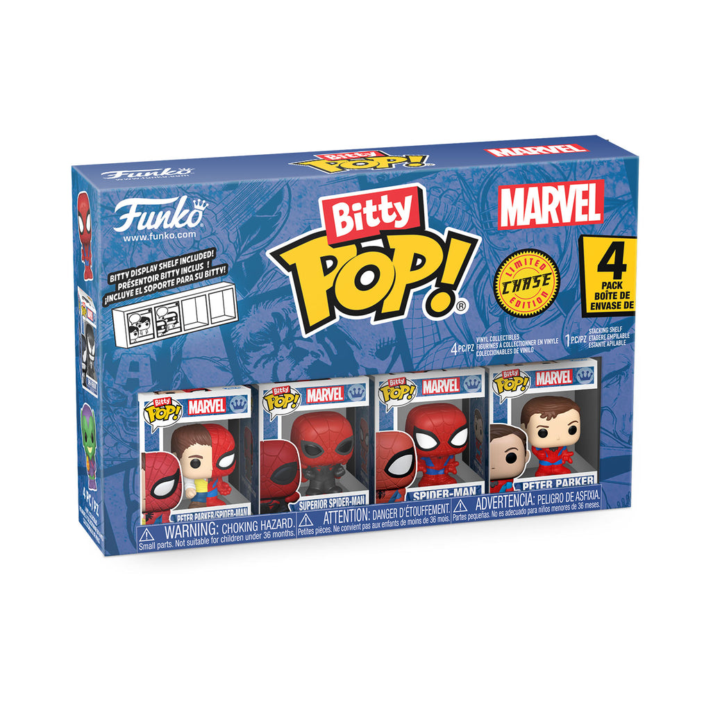 Immagine del prodotto Marvel - Spider-Man Funko Bitty Pop Set di 4 Figure Serie 4