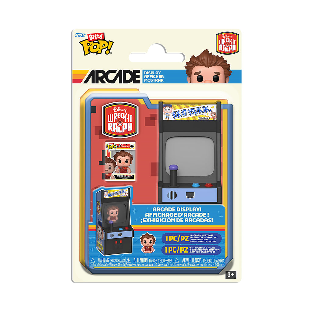 Immagine del prodotto Ralph Spaccatutto - Set di figure Funko Bitty Pop Arcade di Ralph