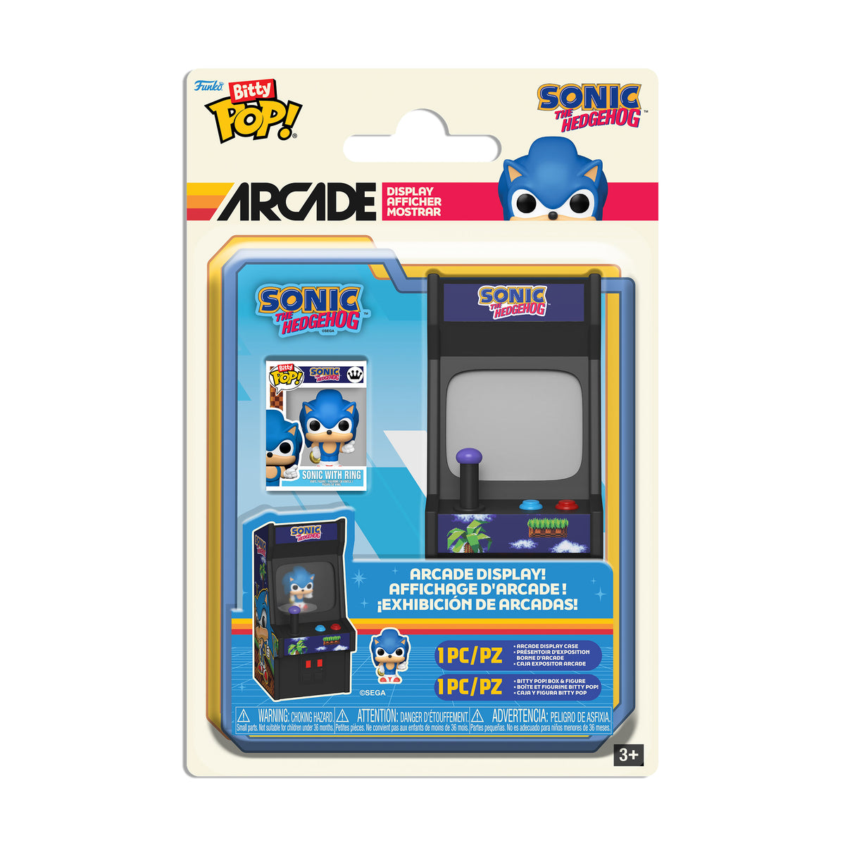 Immagine del prodotto Sonic - Set di figure Funko Bitty Pop Arcade