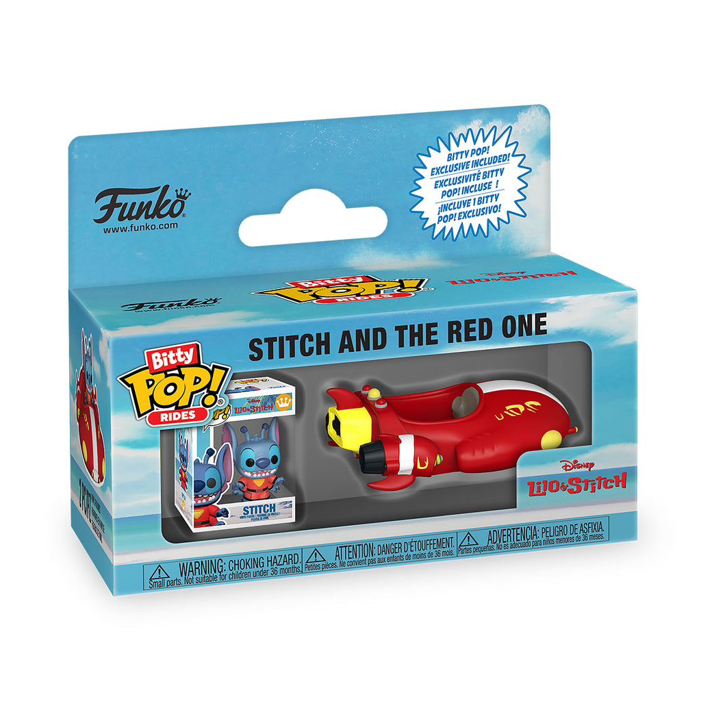 Immagine del prodotto Lilo & Stitch - The Red One Funko Bitty Pop Ride Set di Figure