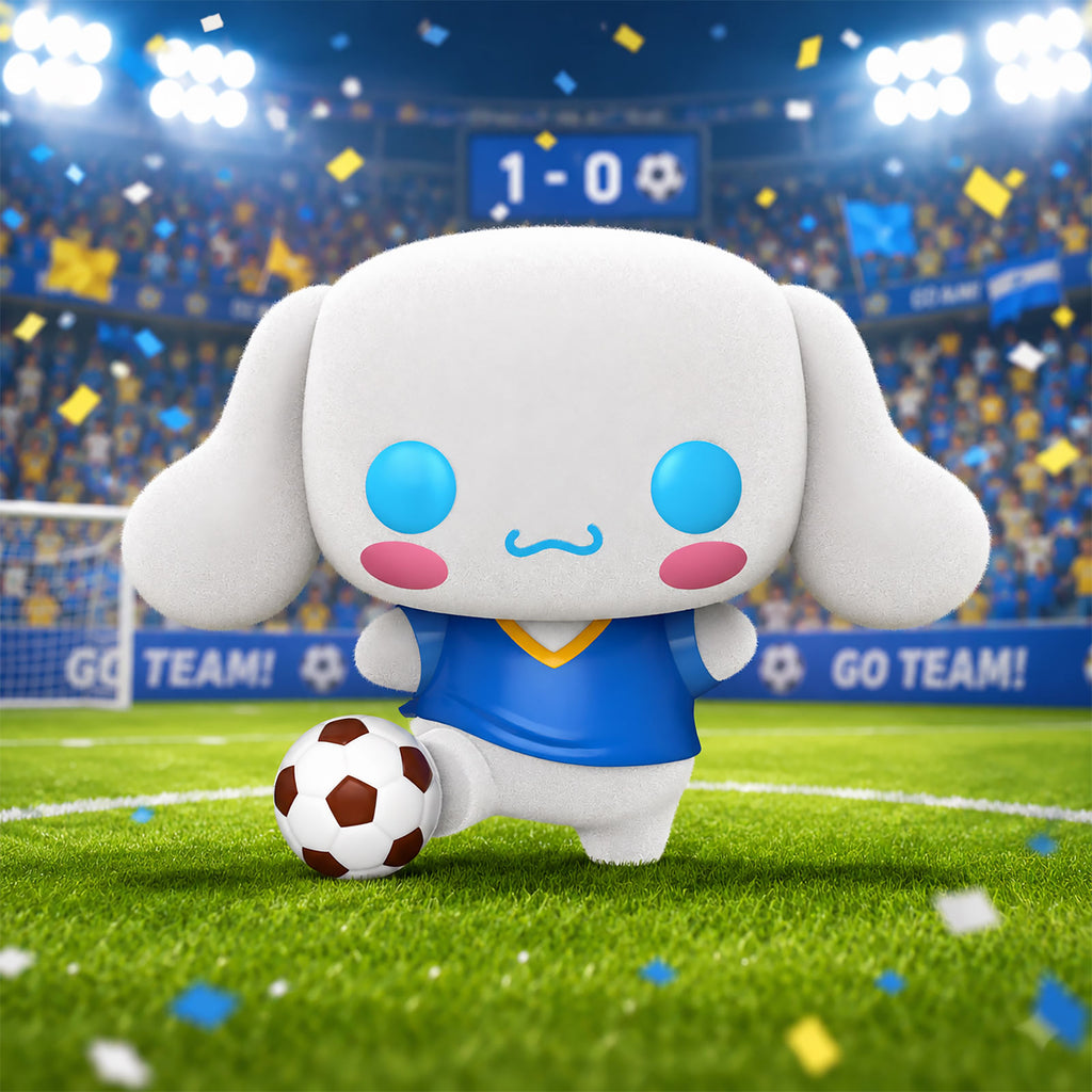 Immagine del prodotto Sanrio - Cinnamoroll con Pallone da Calcio Hello Kitty and Friends Funko Pop Figura