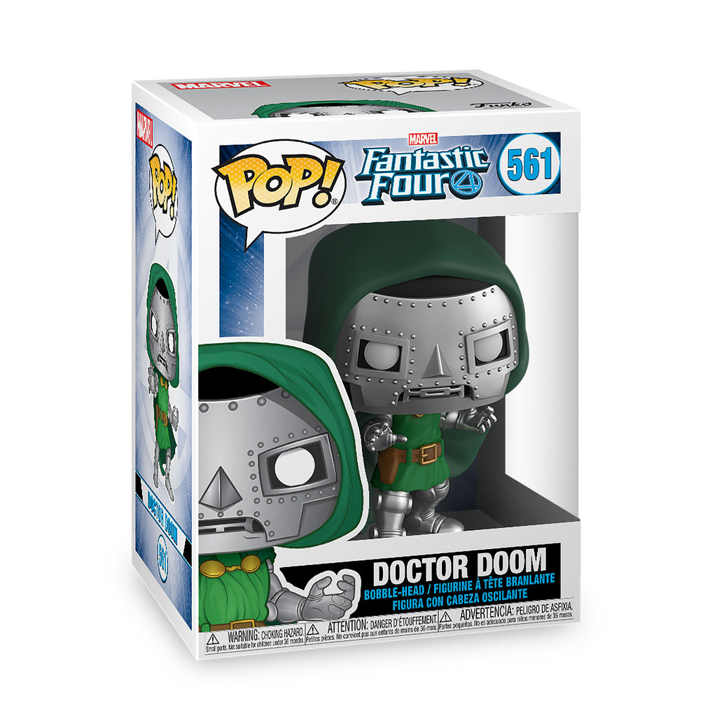 Immagine del prodotto Fantastic Four - Doctor Doom Funko Pop Figura con Testa Oscillante
