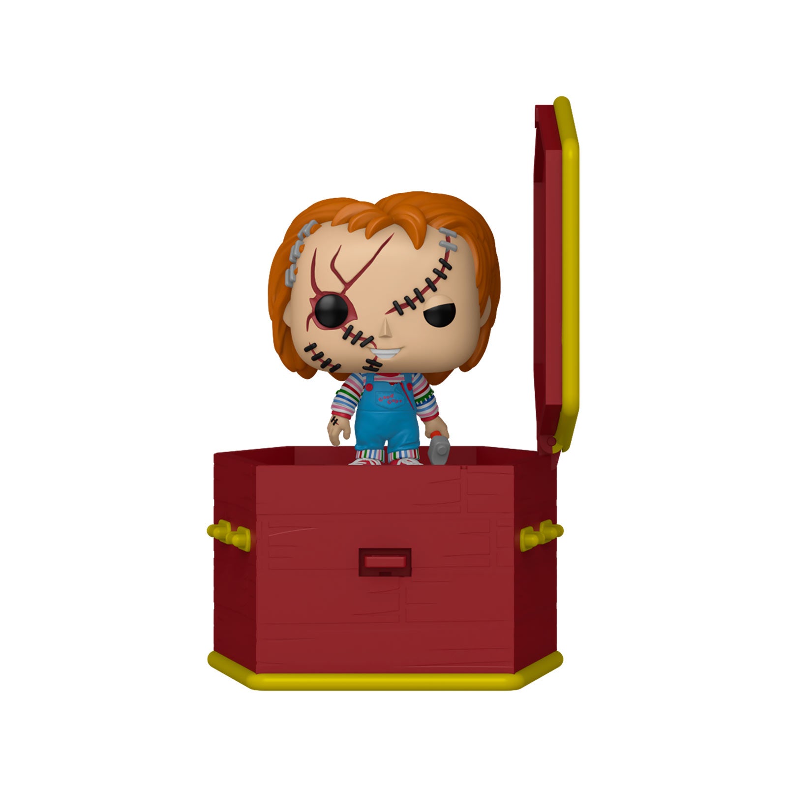 Immagine del prodotto Chucky - Chucky Spaventato con Bara Funko Pocket Pop Figura