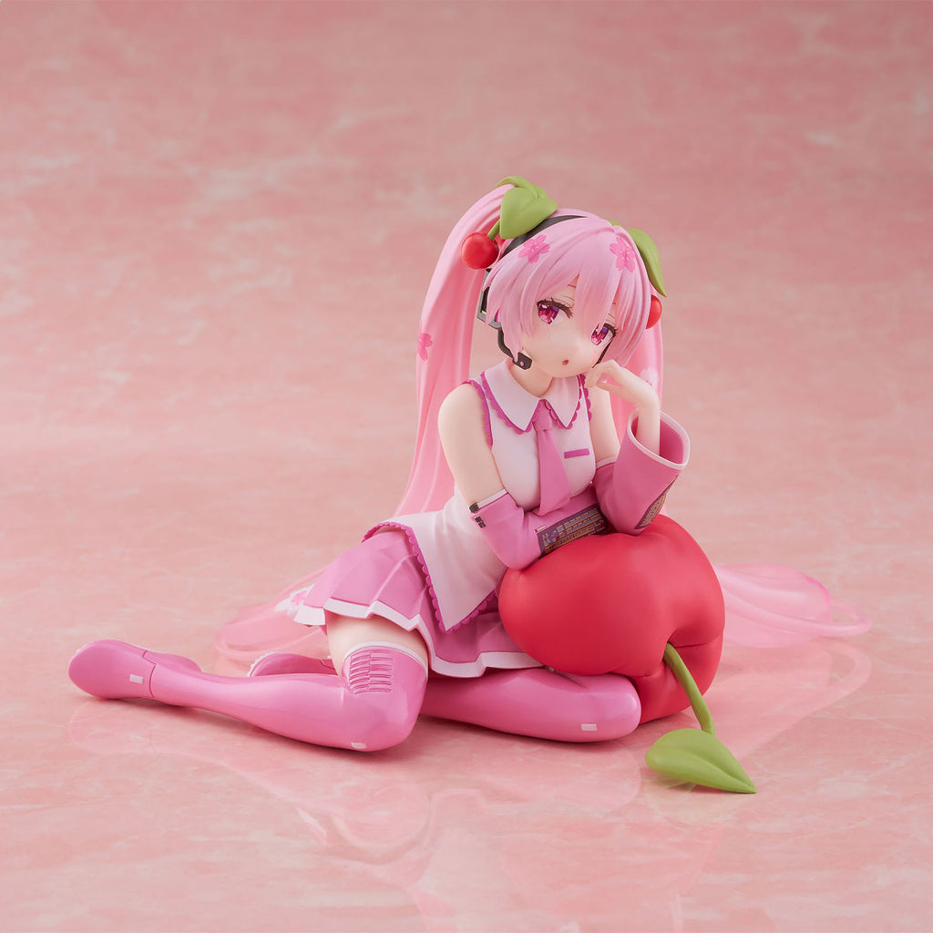 Immagine del prodotto Hatsune Miku - Figura Sakura Miku Desktop Cute Cherry Cushion Version
