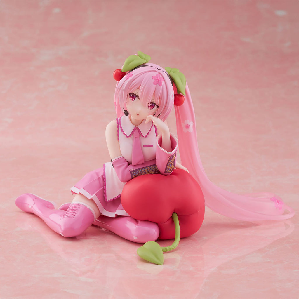 Immagine del prodotto Hatsune Miku - Figura Sakura Miku Desktop Cute Cherry Cushion Version