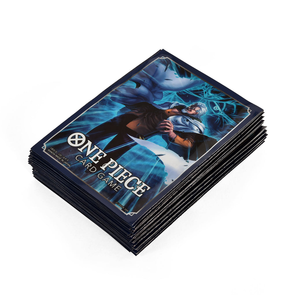 Immagine del prodotto One Piece Card Game - Silvers Rayleigh Sleeve ufficiale 7 bustine per carte