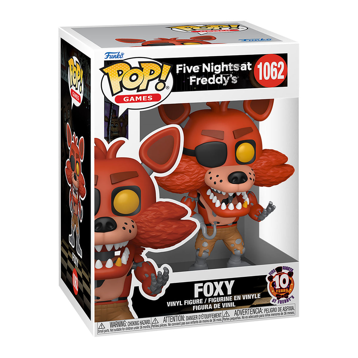 Immagine del prodotto Five Nights at Freddy's - Foxy Funko Pop Figura 10° Anniversario