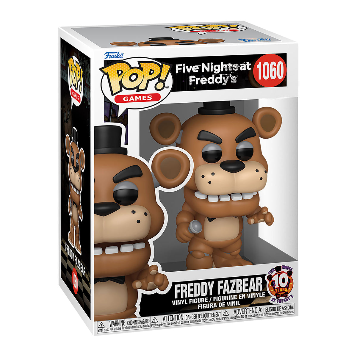 Immagine del prodotto Five Nights at Freddy's - Figura Freddy Funko Pop 10° Anniversario