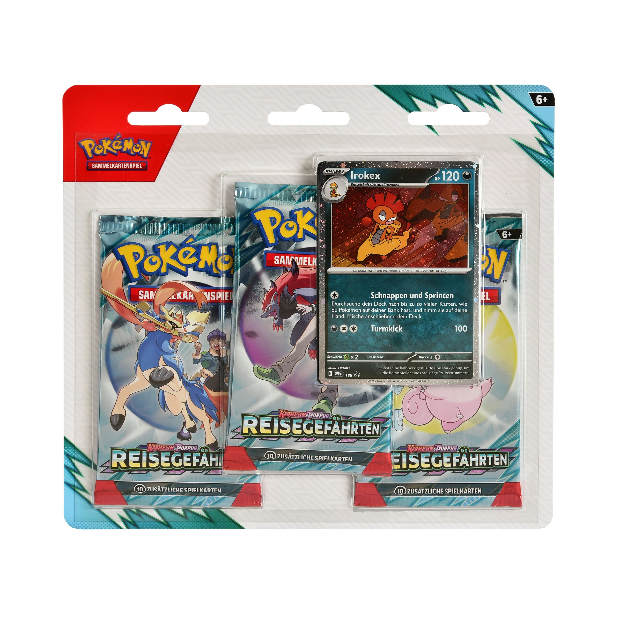 Immagine del prodotto Pokemon - Scarlatto & Violetto Compagni di Paldea Blister Carte Collezionabili
