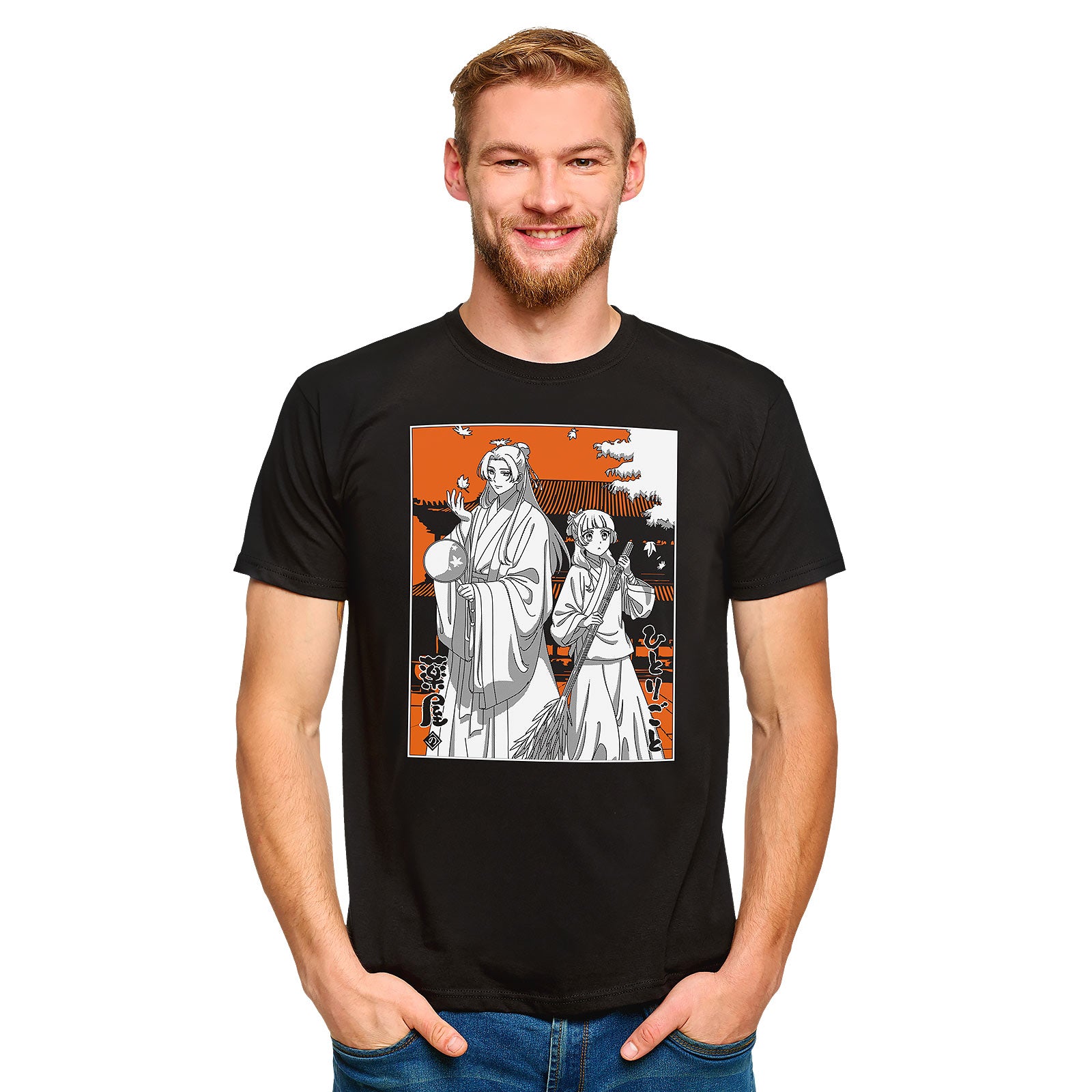 Immagine del prodotto T-shirt Maomao e Jinshi per i fan de I Diari dell'Apotecario
