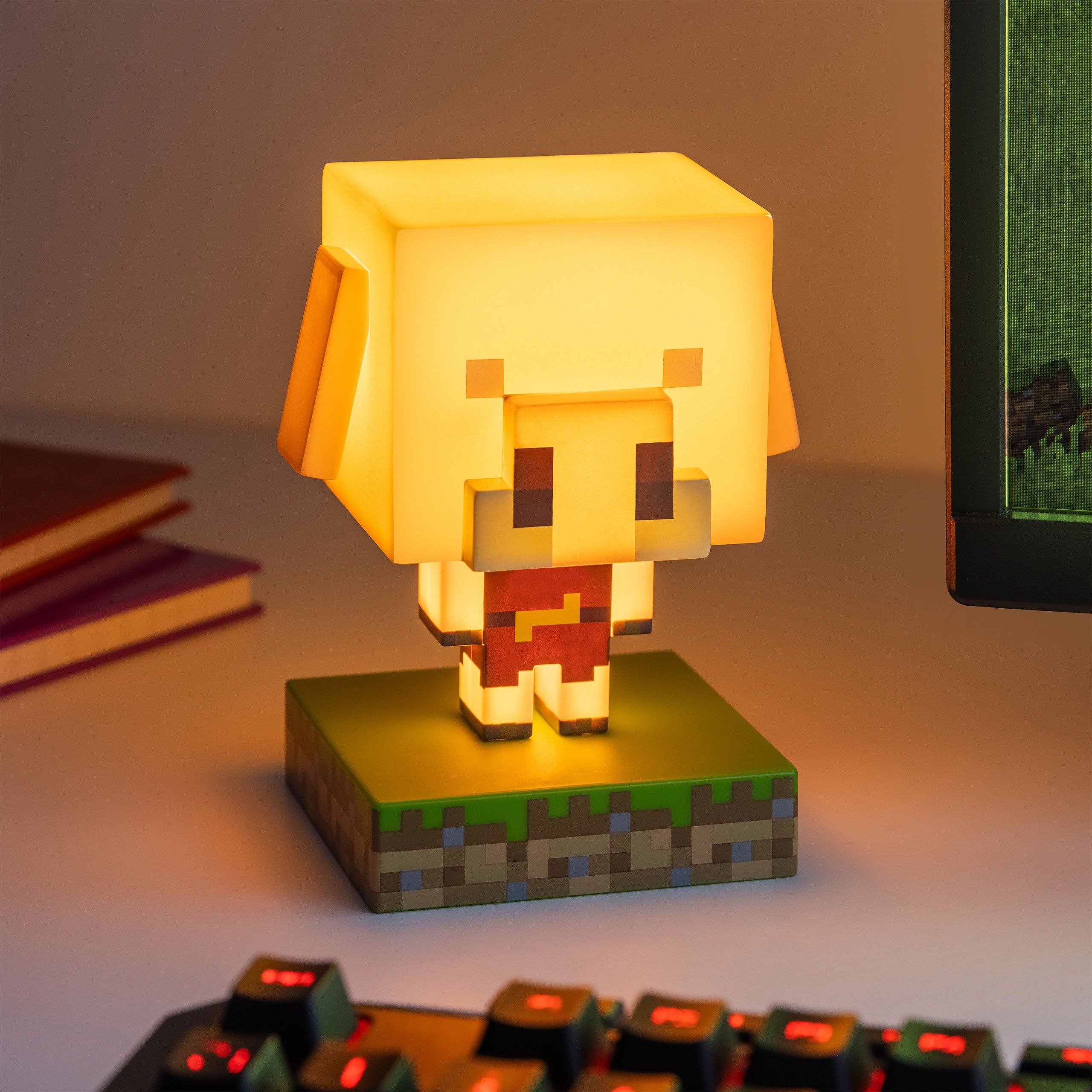 Immagine del prodotto Minecraft - Lampada da tavolo 3D Pig Icons