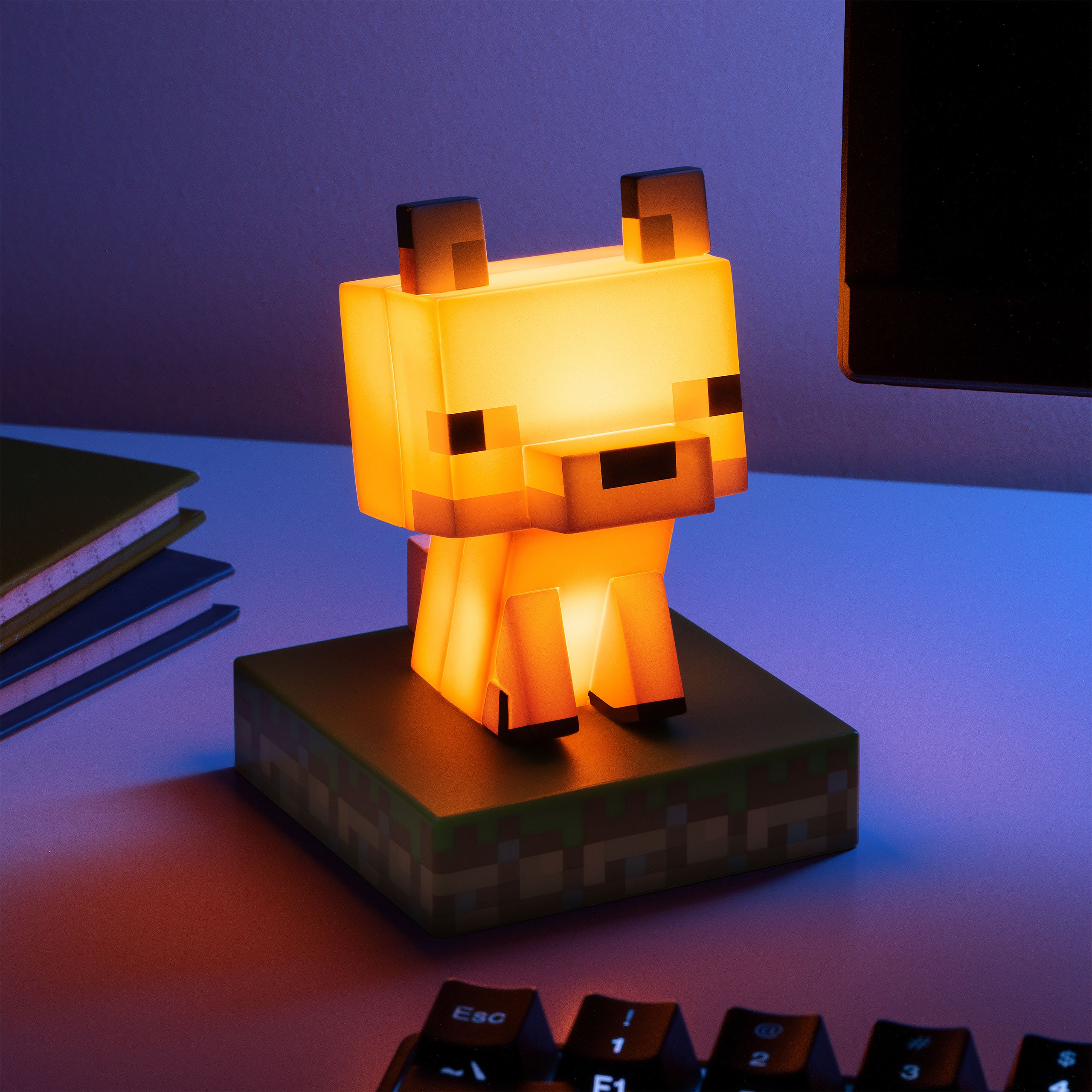 Immagine del prodotto Minecraft - Lampada da Tavolo 3D Fox Icons