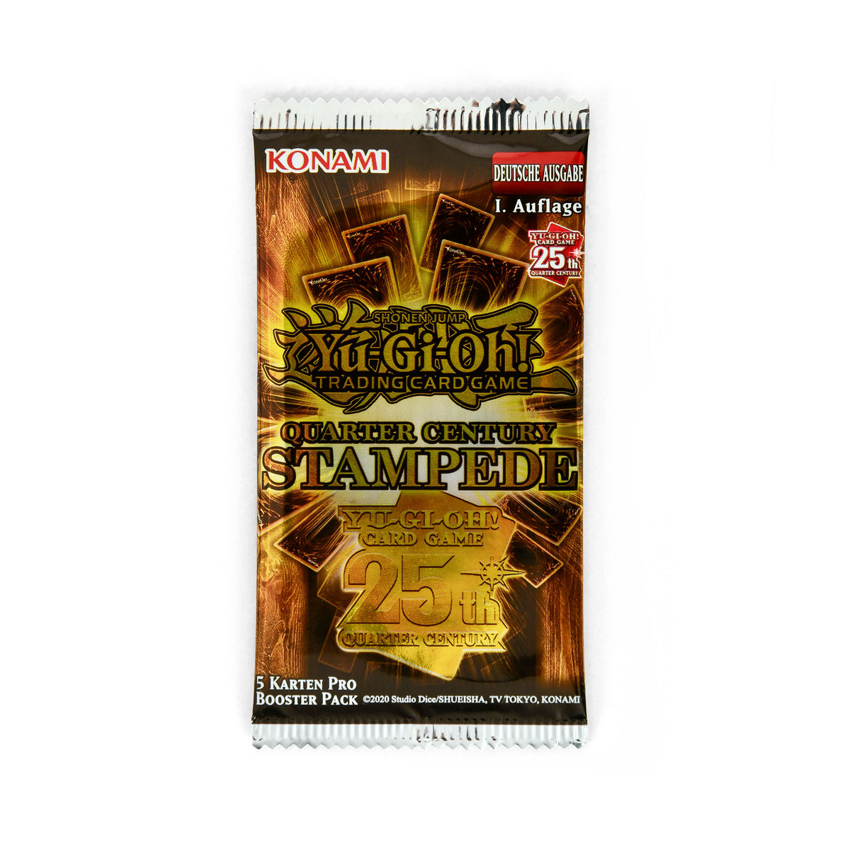 Immagine del prodotto Yu-Gi-Oh! - Booster di Carte Collezionabili Quarter Century Stampede Versione Tedesca
