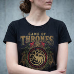 Immagine del prodotto Game of Thrones - T-Shirt Ornamenti Targaryen Nera