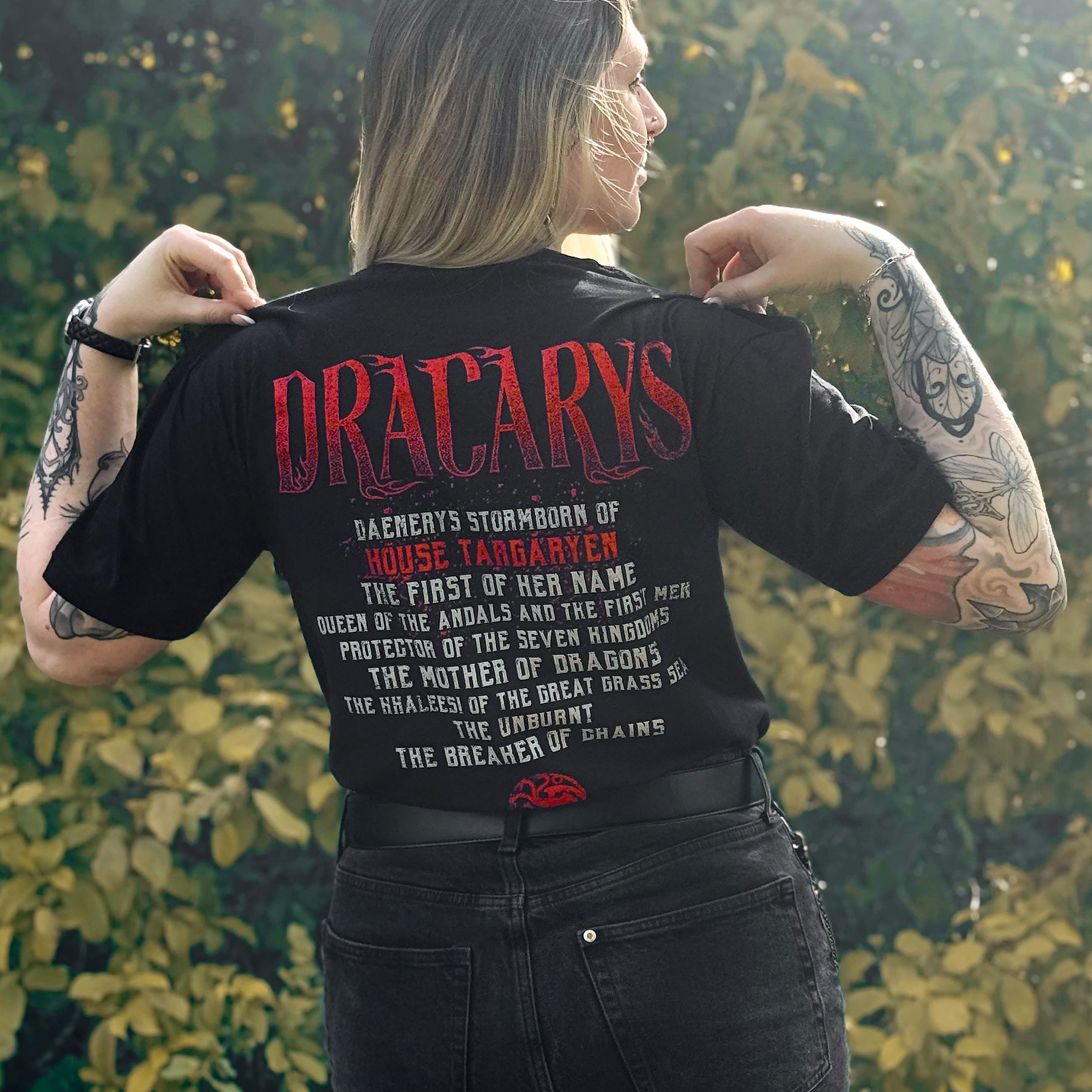 Immagine del prodotto Game of Thrones - T-shirt Dracarys nera