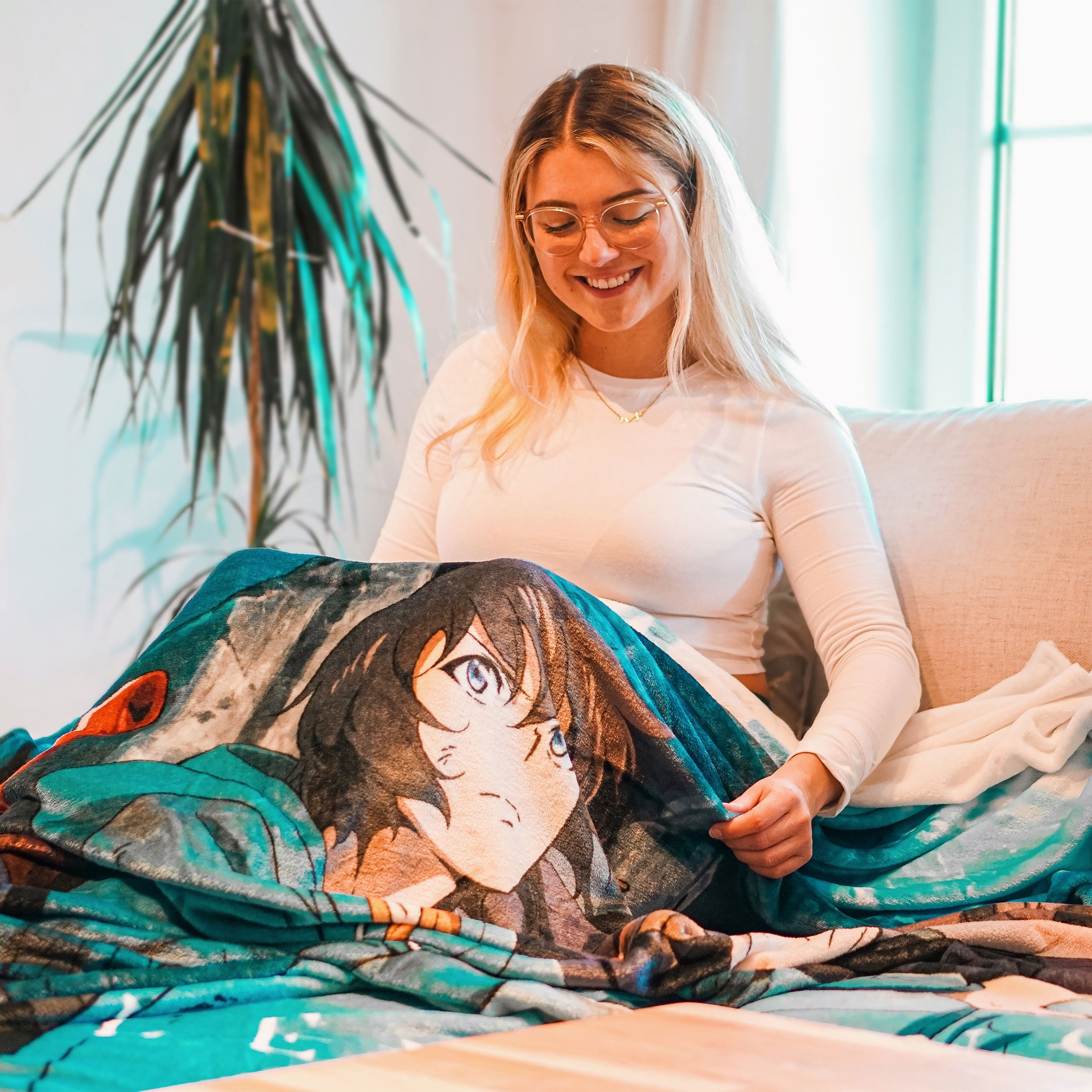 Immagine del prodotto Solo Leveling - Coperta in pile Sung Jinwoo