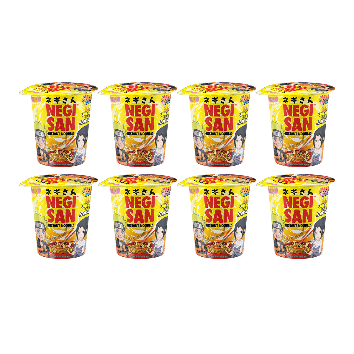 Immagine del prodotto Naruto - Noodles Istantanei al Pollo Teriyaki Confezione da 8 E1087100