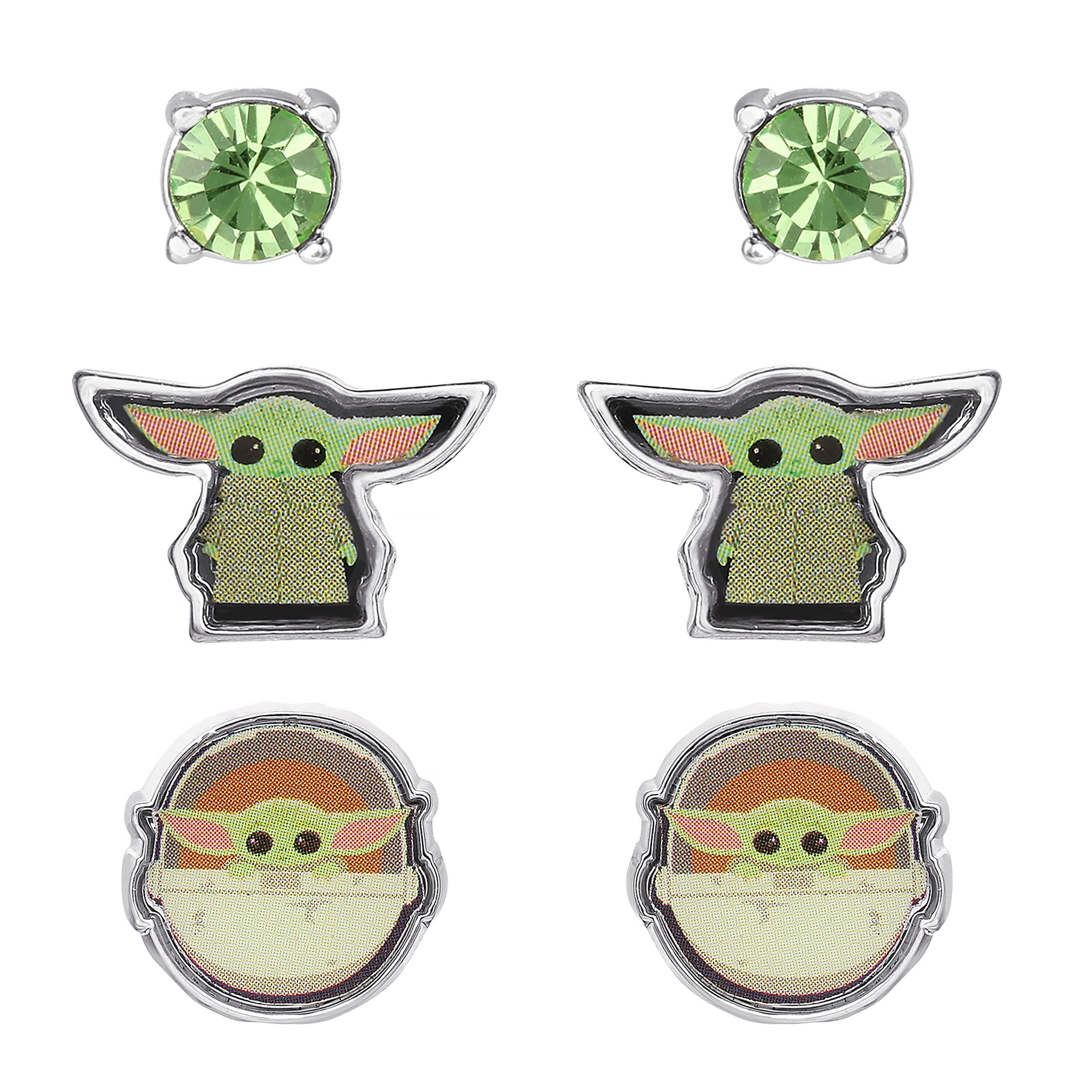 Immagine del prodotto Set Regalo 3 Orecchini Grogu - Star Wars The Mandalorian