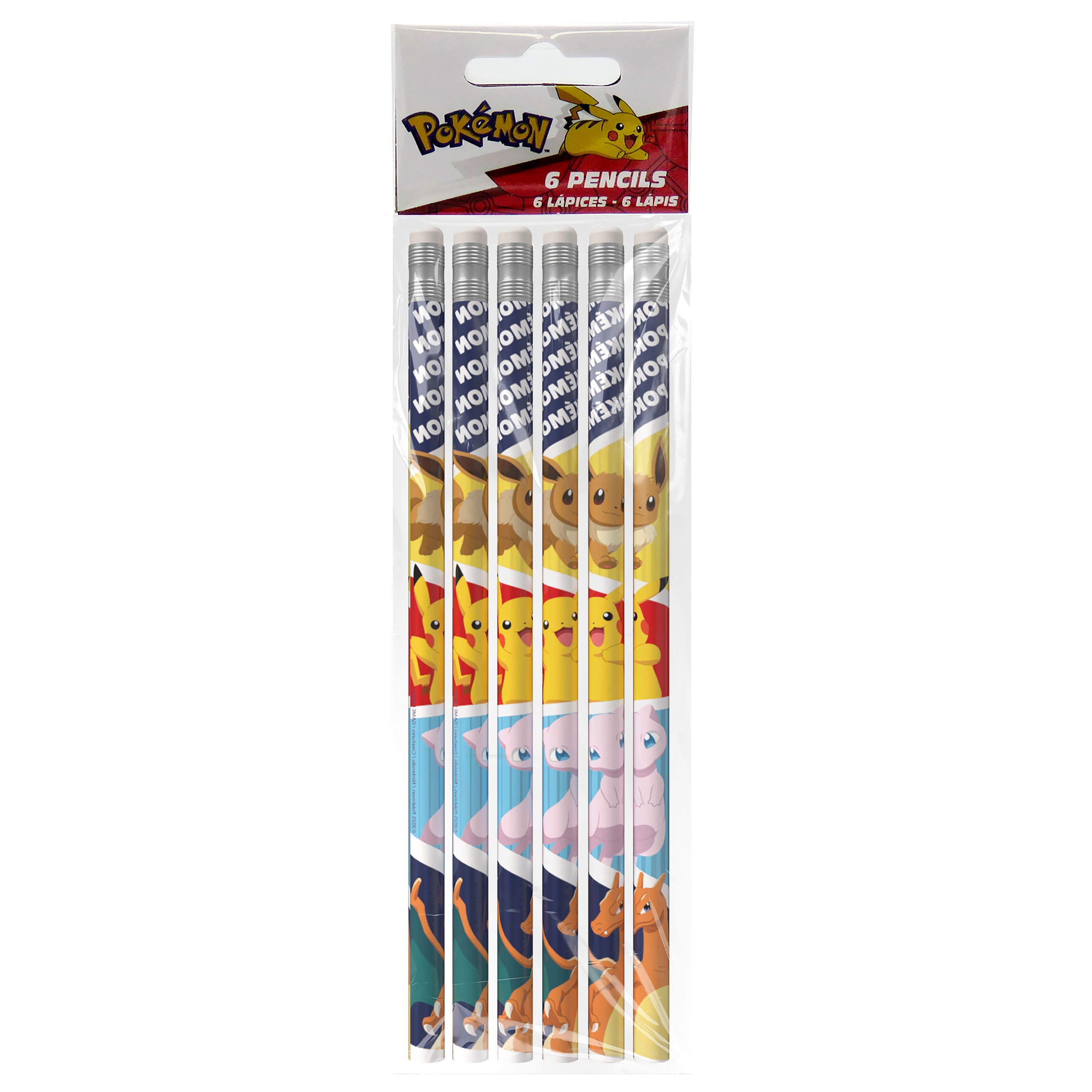 Immagine del prodotto Pokemon - Set di 6 matite