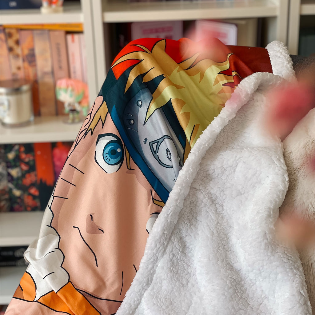 Immagine del prodotto Naruto Shippuden - Coperta morbida con pile teddy